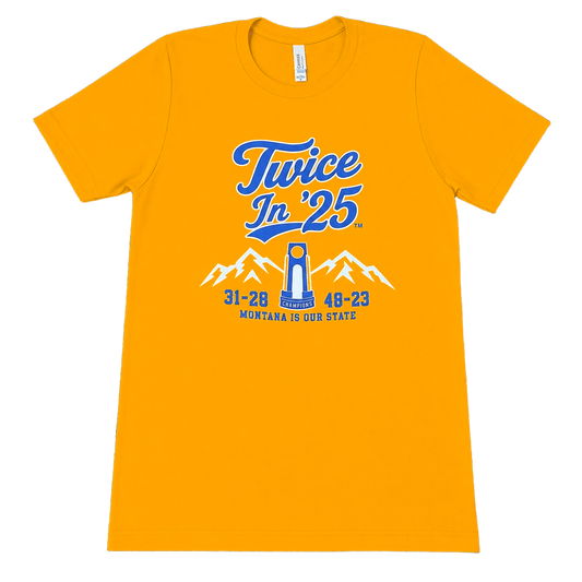 Gold Twice In '25 Limited Edition Trophy T-Shirt