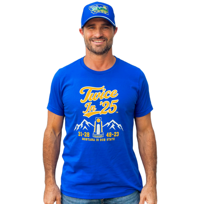 Blue Twice In '25 Limited Edition Trophy T-Shirt