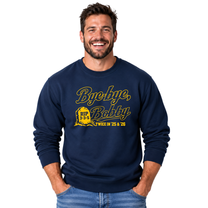 RIP Bobby 10 oz Heavyweight Sweatshirt & FREE Koozie! (Navy)
