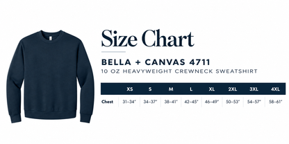 Bye Bobby 10 oz Heavyweight Sweatshirt & FREE Koozie! (Navy)