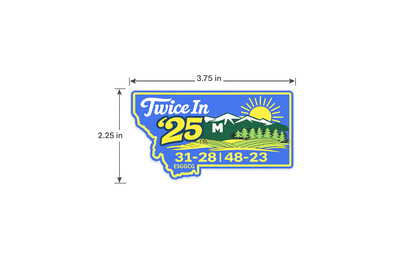 Twice In '25 Vinyl Sticker