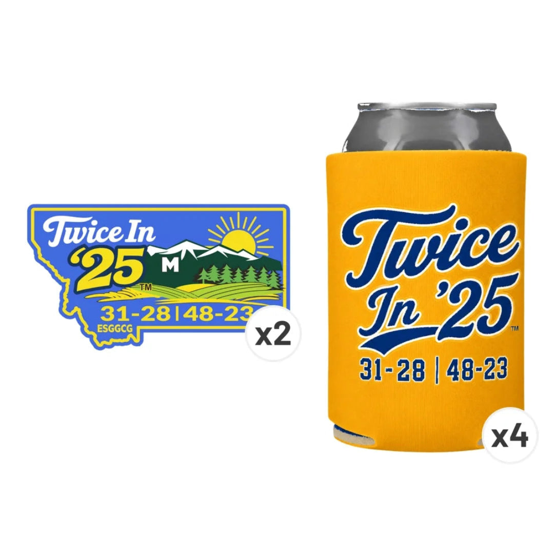 Bundle - 4 Koozies / 2 Stickers